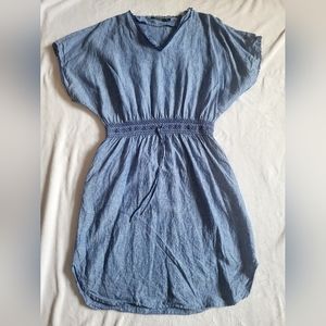 Women's Lauren Ralph Lauren 100% Linen Dress Size 12.